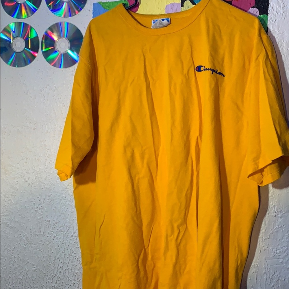 Orange Champion Short Sleeved Shirt